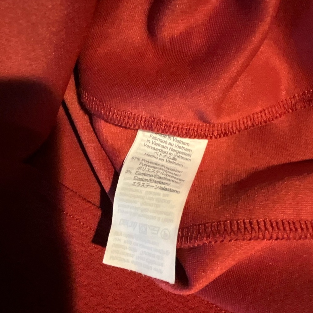 Texture & Thread Madewell Red Wrap Sweater Size X… - image 7